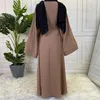 Plus Size Vestidos Moda Muçulmana Hijab Dubai Abaya Longo Dresse com Sashes Islam Roupas Africano para Mulheres Musulman Djellaba 231208