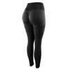 Damesbroek jacquard yogajurk met heuplift voor actief hardlopen met hoge taille en colorblock-legging