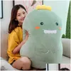 Doldurulmuş Peluş Hayvanlar Nt Dinozor Plushie Plushie Yastık Sevimli Shiba Inu Yastık Kawaii Oda Dekor Tavşan Oyuncakları Kız İçin Doğum Günü Hediyeleri