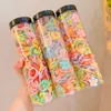 Hair Rubber Bands 102040pcs Girls Hair Bands Cute Cartoon Hair Ties Elastic Baby Hair Rope Children Ponytail Holder Bands Kids Hair Accessories 231208