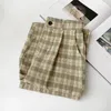 Pantalons pour femmes en gros 2023 printemps été mode décontractée longue femme femme OL jambe large Plaid Vy118