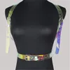 Gürtel Körperzubehör Punk Harness Kette für Frauen und Mädchen Kostüme Taillengürtel Ketten Schmuck