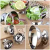 Dinnerware Sets Glass Container Stainless Steel Dessert Cup Household Tableware Fruit Kitchen Supply Bowl Service