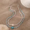 Chains Ocean Wind Selling Starfish Shell Necklace