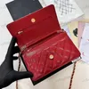 WOC Design Dames Schoudertas 19cm Caviar Bag Leer Rhammel Rose Luxe Handtas Matelasse Chain Crossbody Body Make -uptas Messenger Bags Card Tassen Fashion Sacoche