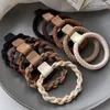 Haarelastiekjes 5 stks Koreaanse Sterke Vrouwen Haar Scrunchies Meisjes Elastische Haar Elastiekjes Paardenstaart Haar HoldersGum Tie Accessoires 231208