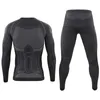 Sous-vêtements thermiques pour hommes, combinaisons tactiques chaudes et serrées pour l'hiver, ensembles thermiques à séchage rapide pour Sports de plein air, Fitness, cyclisme, longs Johns