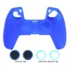 Custodia protettiva in silicone morbido per controller Playstation 5 PS5 Protezione per gamepad Cappuccio antiscivolo