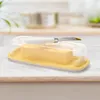 Dinnerware Sets Sealed Box Butter Tray Holder For Refrigerator Dish Small Container Cheese Storage Keeper Cupcake Containers