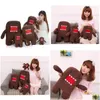 Stuffed Plush Animals Lovely Domo Kun Toys 20Cm 32Cm 42Cm Cartoon Doll Baby Child Birthday Gift Q0727 Drop Delivery Gifts Otvfl