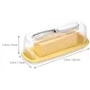 Dinnerware Sets Cupcake Tray Sealed Box Butter Dish With Lid Storage Container For Refrigerator