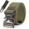 Ceinture tactique en nylon Ceinture militaire à boucle en métal Hommes Swat Army Gear Qualité extérieure Sangle de taille Ceintures automatiques Largeur 5 0cm203Z