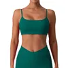 Yoga Outfit SHINEBENE Gym Workout Fitness Running Crop Tops Square Collar Sportswear Sports Bra For Women