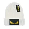 Luxe gebreide muts ontwerper Lady Beanie cap Outdoor ski windscherm warme geweven muts voor heren verjaardagscadeau