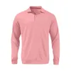 Herren Hoodies Sweatshirt Marke Hohe Qualität Frühling Herbst Warme Taste Pullover Für Männer Revers Neck Casual T-shirt Tops Polo Shirts