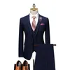 Ternos masculinos feitos sob encomenda, vestido de casamento do noivo, calças blazer, calças clássicas de alta qualidade SA04-91599