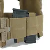 Jaquetas de caça avançadas ferro fcsk 2.0 suporte de placa de baixo perfil coletes táticos militares apeforcegear AFG-VT15