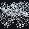 Whole - 100pcs 100% 925 Sterling Silver Earring Fish Hook earrings Accessories DIY jewelry2853