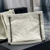 Vintage kvinnors axel tyg niki shoppare väska mens pochette crossbody lyxdesigner handväska underarmsäck hög kapacitet mode läder koppling keepall väskor handväska