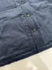 Damskie okopy płaszcze bawełniane lapy Lapel krótki luźne dopasowanie tkaniny konstrukcja tkaniny ciepła i wygodna 2023 zima 1115