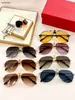 النظارات الشمسية الفاخرة الصيفية نساء نظارات الرجال وسيم إكسسوارات القيادة الأزياء Sunshade Mirror Designer Party Gifts Mensunglass Size 61-12-145 Dec 11y 8y9a HI-Q