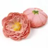 Decorative Flowers European Style Small Peony Flower Head Wedding Garland Decoration Imitation Silk Wholesale 6cm