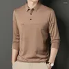 Polos pour hommes 7 styles! 2023 Automne Polo Casual T-shirt à manches longues T-shirt Chemises pour hommes