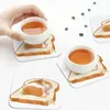 Table Mats Nap Coasters Kitchen Placemats Waterproof Insulation Cup Coffee For Decor Home Tableware Pads Set Of 4