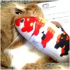 Stuffed Plush Animals Koi Toys Soft Fish Doll Pillow Goldfish Cushion Cats Q0727 Drop Delivery Gifts Ot8Ms