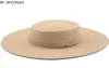 Classic British Winter Warm Wool Jazz Fedoras Hat For Men Women039s Wide Brim Felt Hats Ladies Dress Whole2249956