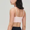 Yoga outfit Sports Underwear Women's Sling Beautiful Back Thin Shoulder Strap U-Krage Anti-Walking Bra