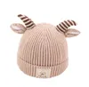 2020 baby cute autumn and winter hat horn hooded cap ear protection new baby girl boy 2019 wool cap tide2709171