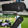 Sacos de golfe Sacos de avião de viagem de golfe com roda e alças removíveis Capa de viagem dobrável para clube de golfe para companhias aéreas Saco de aviação de golfe 231211