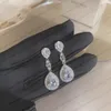 Boucles d'oreilles de luxe de styliste pour femmes, bijoux de fiançailles, cadeau de canal de mariage Senior, boucles d'oreilles en or, nouvelle mode