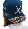 Nueva Hip Letter X Flat Hat Gorra de béisbol HipHop Peaked Cap chapeau homme hat casquettes de baloncesto t4358362