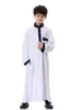 Ethnic Clothing Ramadan Muslim Dubai Saudi Arabic Boys Robe Dishdasha Kids Abaya Kaftan Islamic Long Thobe Middle Eastern Teenage Dress