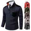 Suéteres para hombres Jersey Hombres Suéter Cashmere Polos Gruesos Coreano Medio Cremallera Blusa Fría Soporte Collar Otoño Invierno Ropa exterior Paño de lujo 231211