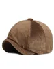 Basker släpp 2021 Autumn and Winter Corduroy Octagonhat Hat British Sboy Men basker Lady Fitted Ivy Cap 58cm8239857