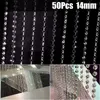 Chandelier Crystal Brand Beads Pendants 50pcs Curtain Pendant Droplettes Verre Decoration Home Decoration Octogone