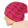 Berretti Gambo Solido Cerise Rosa Cappelli a cuffia Fresco Cappello lavorato a maglia per Uomo Donna Autunno Inverno Caldo Orla Kiely Skullies Berretti Berretti