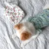 Hundebekleidung Ankunft Sommer Haustierkleidung Mini Floral Lace Sleeve Weste für kleine Hunde Chihuahua Leichte weiche Polyester-Kätzchenkleidung