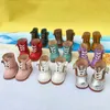 Doll Accessories Mini Leather Shoes 1/6 1/8 Ob22 Ob24 Doll Shoes Toy Accessories 3.0 * 1.8cm 231208