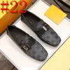 Mocassini firmati modello 36 Scarpe da uomo in pelle fatte a mano Scarpe da guida casual nere Mocassini slip-on blu Scarpe da uomo Taglie forti 46