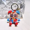 Magical Digital Circus Silicone Cartoon Keychain Toy Theater Rabbit Doll Filling Toy Children's Christmas Gift