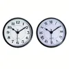 Horloges murales Horloge classique Insert 90mm Cadran blanc Numéro romain Outils Mouvement à quartz pour la maison DIY Artisanat Mécanisme de garniture en or Batterie de réparation
