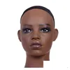 Wig Stand Usa Warehouse Ship African Black Doll Hairstyle Hair Practice Head Mannequin Model Display Jewelry Drop Delivery Products Dheov