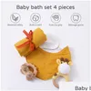 Aandenkens Babyaccessoires Pography Rekwisieten Geboren Herinneringen Mijlpaalkaarten Maanddeken Baby's Pos Geboortecadeauset 230914 Drop Delivery Dhim3