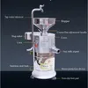 Electric Soybean Milk Machine Portable Blender 1100W Semi-automatic Juicer Commercial SoyMilk Filter-free Refiner