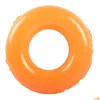 Bath Toys 60/70/80/90Cm Swimming Pool Lifebuoy Swim Ring Inflatable Life Buoy Watermelon Orange Fruit Design Rings Drop Delivery Baby Dh7Go