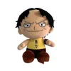Nadziewane pluszowe zwierzęta 30 cm One Piece Toys Tony Chopper Luffy Sabo Sanji Wzorka miękkie lalki urocze kreskówki Dzieci